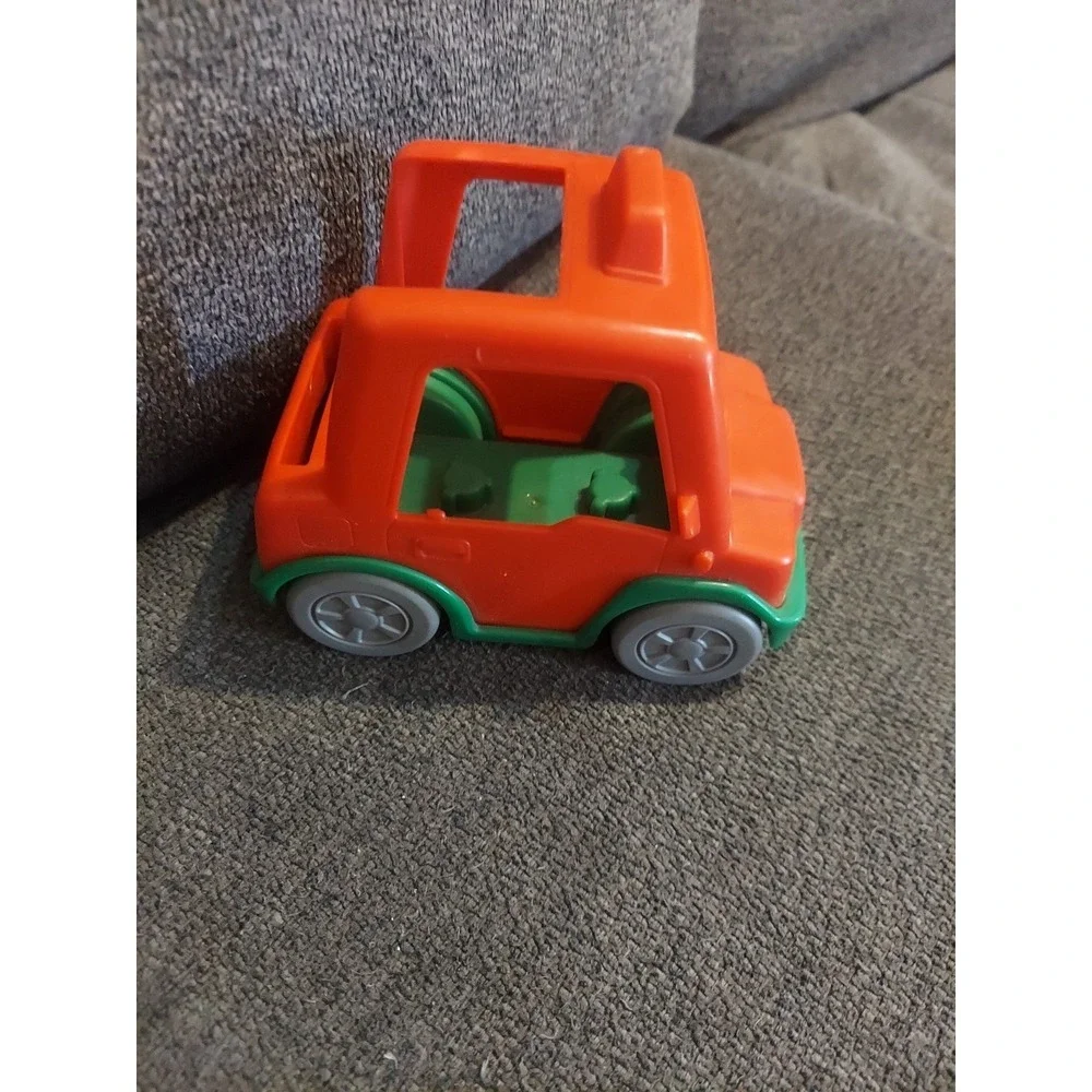 Fisher-Price Little People Pizza Delivery Truck Vehicle Mattel Kids Plastic Toy